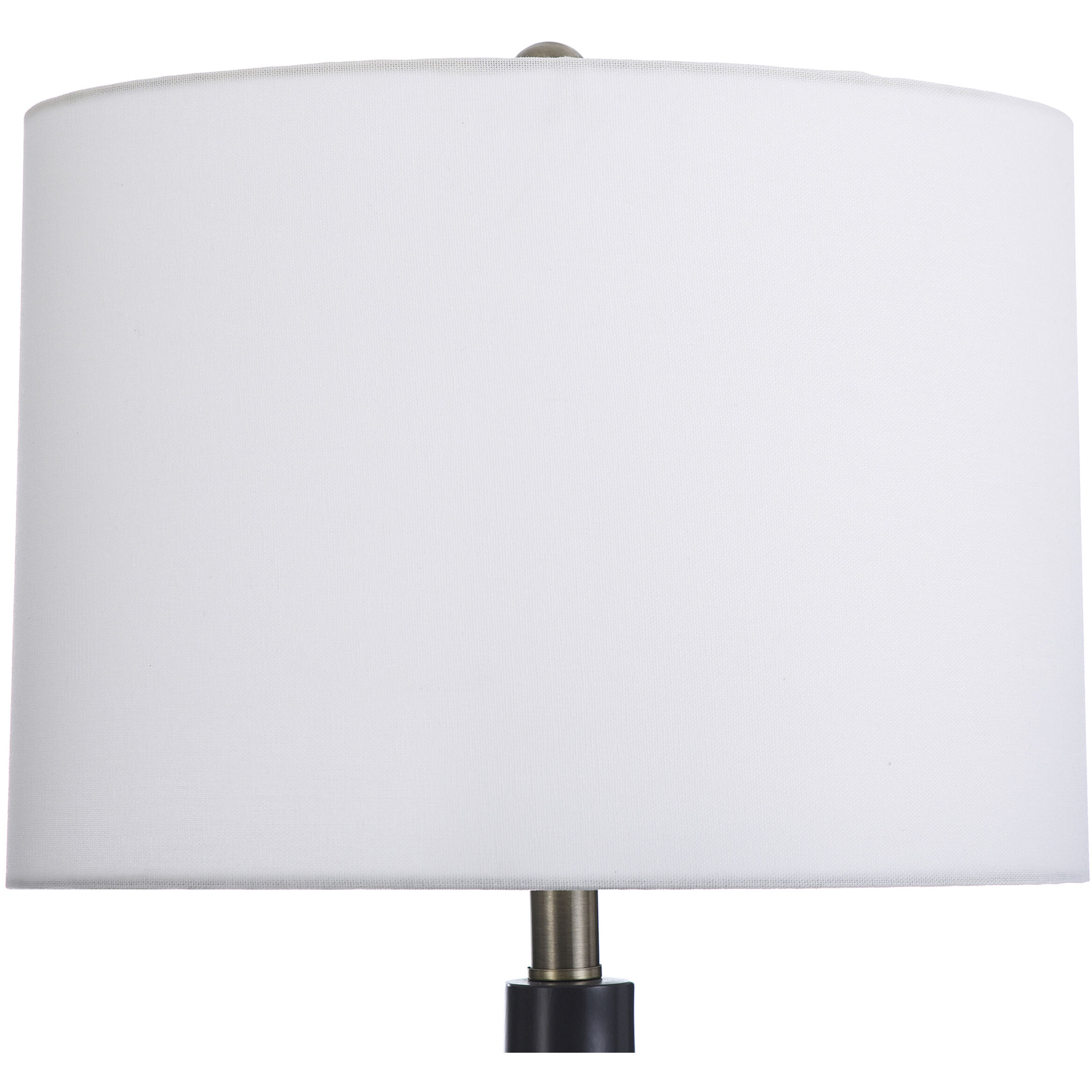 Gemma 29 inch 60 watt Black Ceramic Lamp Body Table Lamp Portable Light