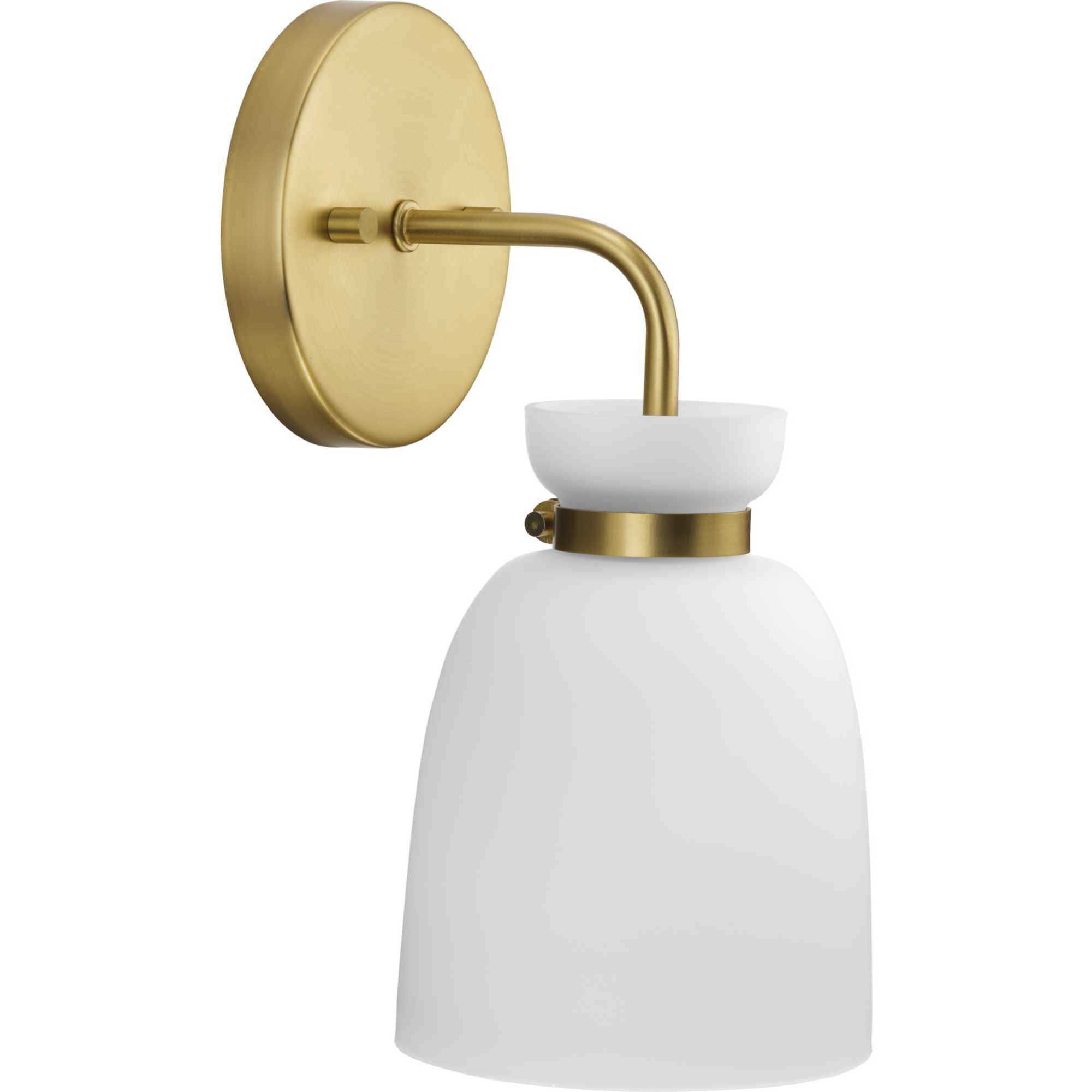 Lexie 1 Light 5.12 inch Brushed Gold Bathroom Vanity Light Wall Light