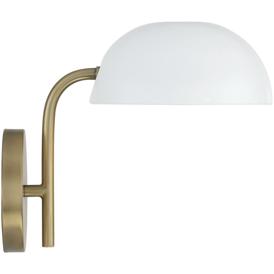 Reece 1 Light 7.25 inch Aged Brass Sconce Wall Light