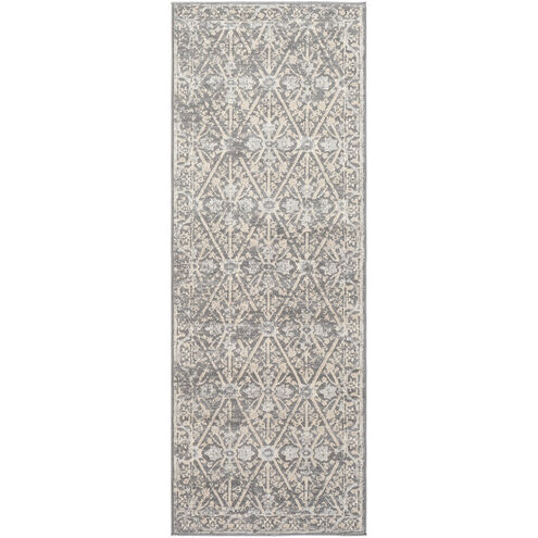 City 87 X 31 inch Taupe/Light Gray/Beige/Khaki Rugs