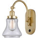 Franklin Restoration Bellmont LED 7 inch Satin Gold Sconce Wall Light