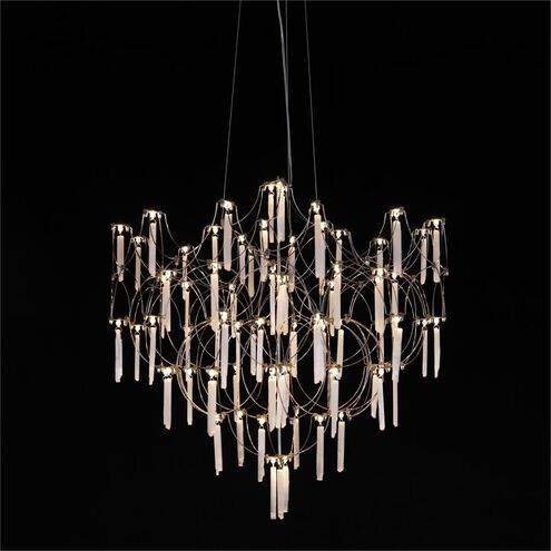 Stone Grove Chimes 30.5 inch Chandelier Ceiling Light