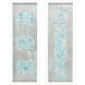 Rocky II Blue and White and Metallic Framed Art, The Studio