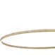 Veritas LED 47.25 inch Walnut Ring Chandelier Ceiling Light
