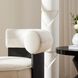 Erhart White Hair on Hide Chair