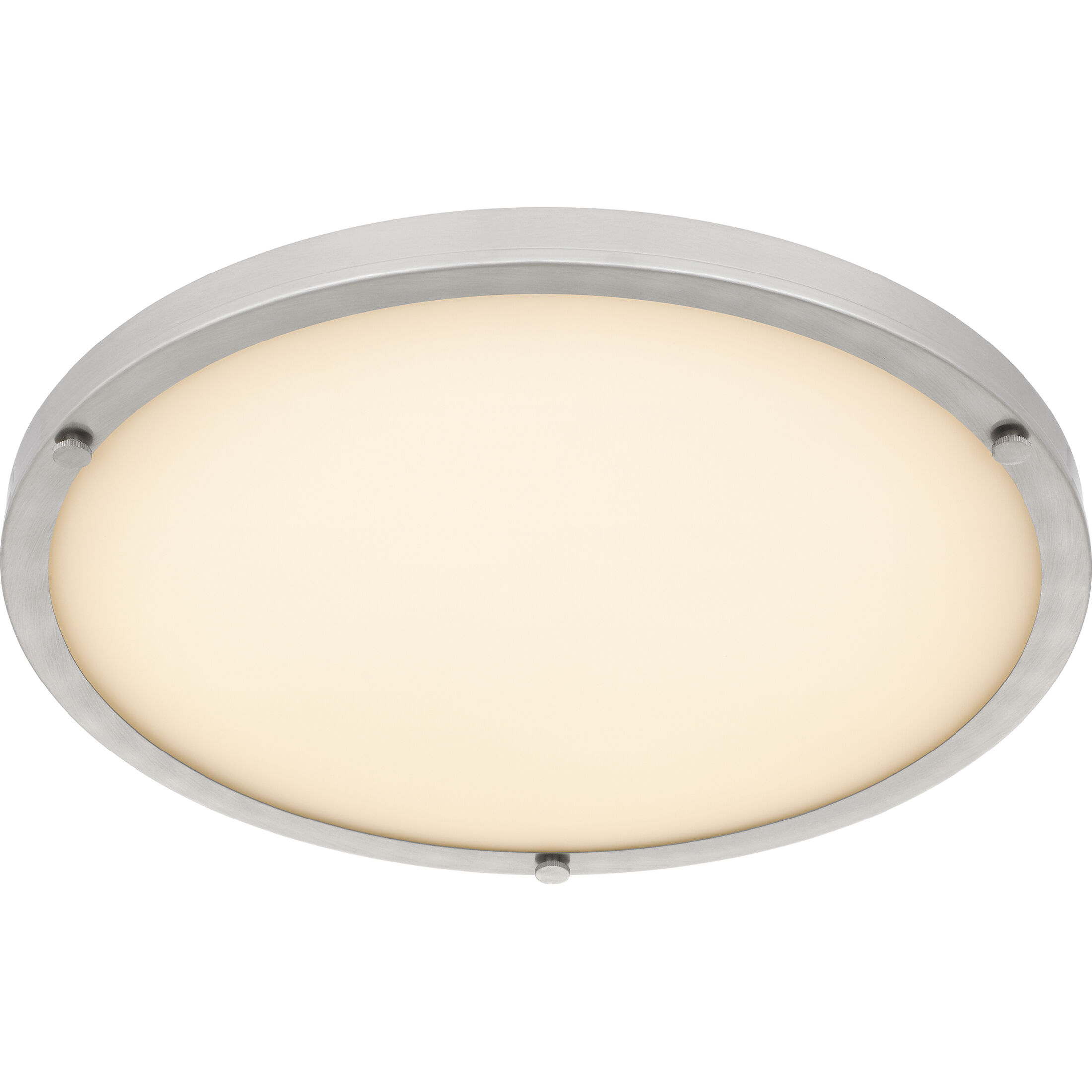 Donne LED 15.75 inch Brushed Nickel Semi-Flush Mount Ceiling Light, Medium