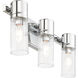 Midtown 3 Light 18 inch Polished Chrome Bath Vanity Wall Light