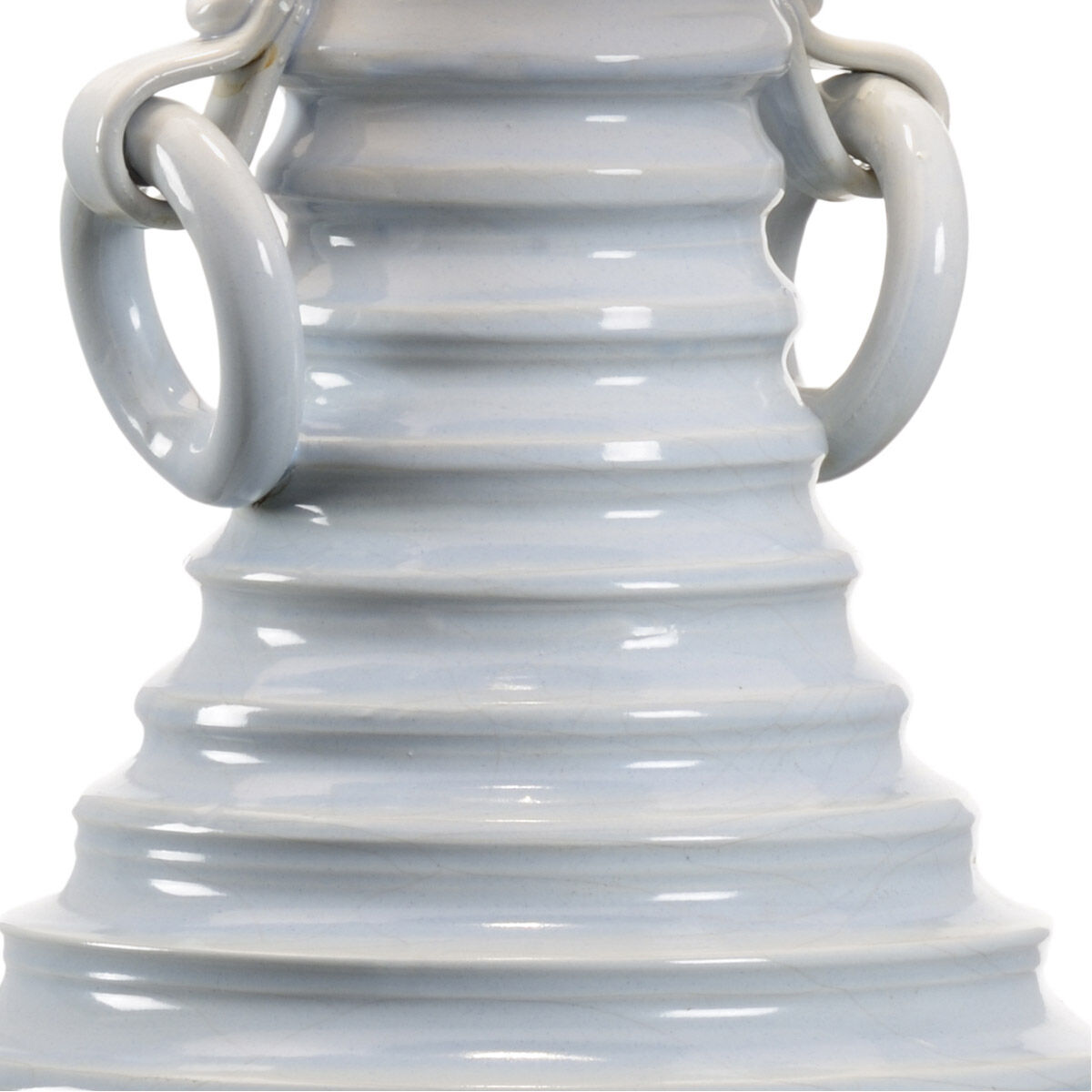 Vietri 33 inch Light Blue Glaze Table Lamp Portable Light