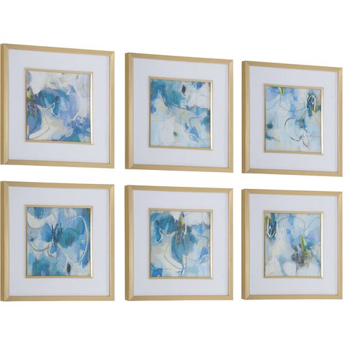 Fresh Start 19.25 X 19.25 inch Abstract Prints, Set of 6