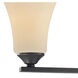 Treme 4 Light 32 inch Espresso Vanity Light Wall Light