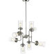 Calliope 8 Light 32 inch Polished Nickel Chandelier Ceiling Light