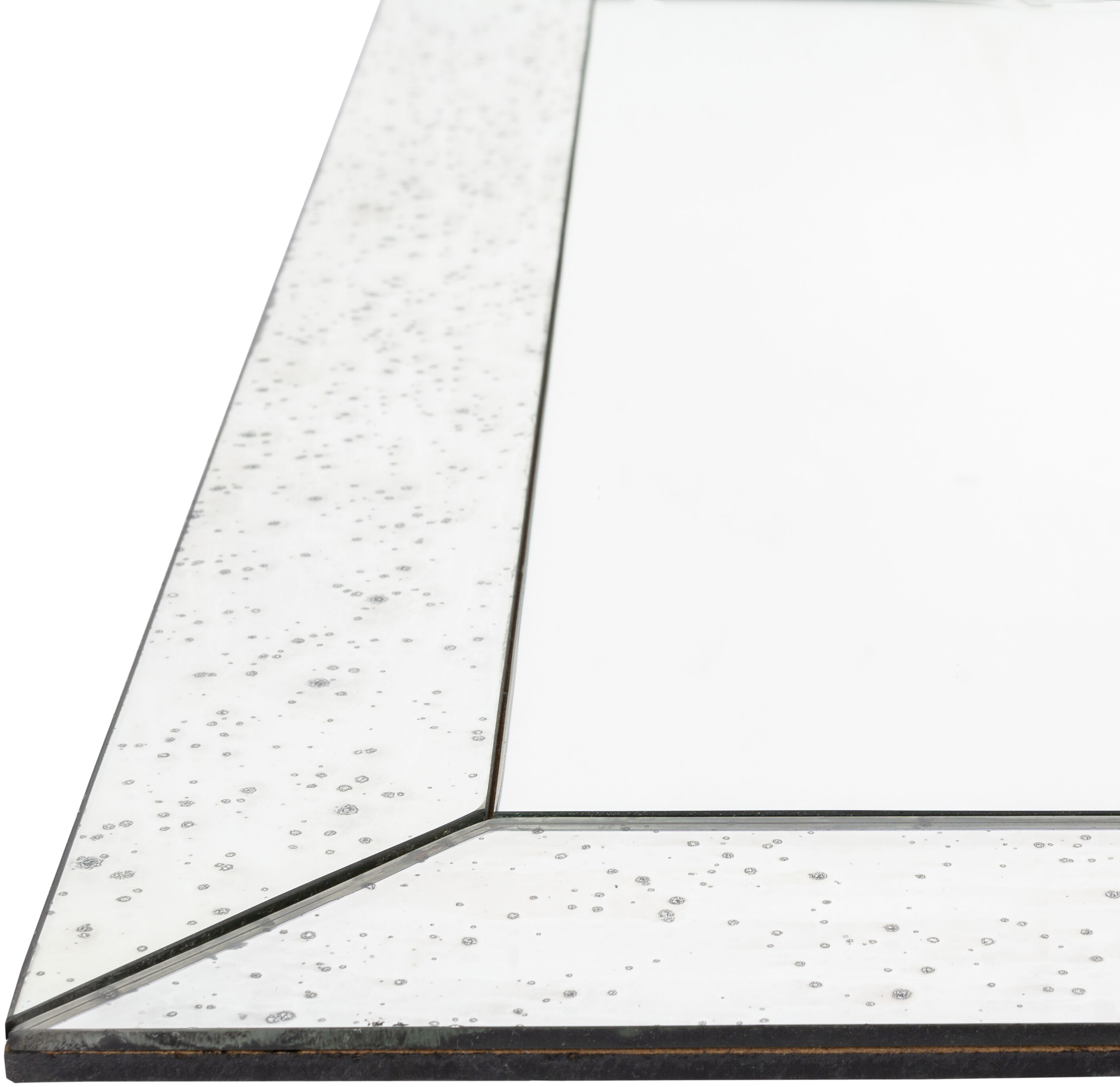 Crystalline 30 X 30 inch Light Grey Mirror, Square