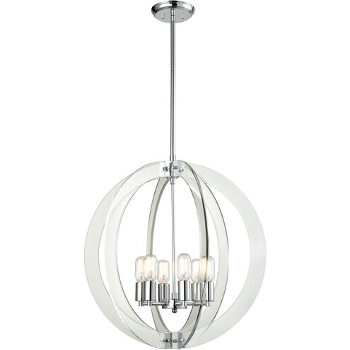 Dangle Candle 6 Light 24.00 inch Pendant