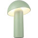 Setas 10.13 inch 3 watt Sage Green Table Lamp Portable Light