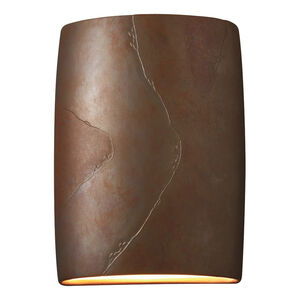 Ambiance Collection LED 12 inch Tierra Red Slate Outdoor Wall Sconce