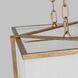 Thom Filicia Dresden 4 Light 23.25 inch Coastal Gild Lantern Pendant Ceiling Light