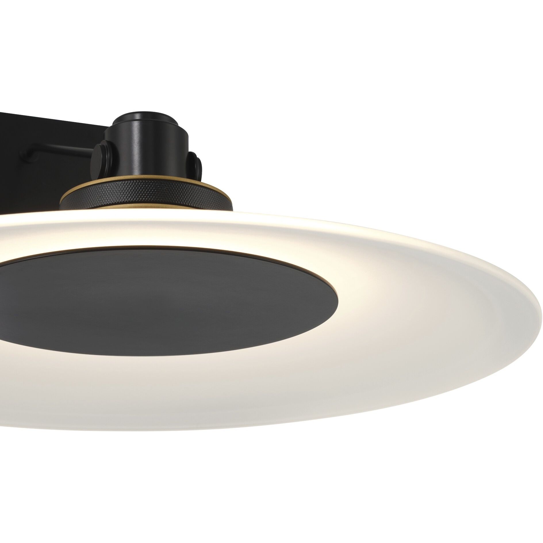 Deckard 1 Light 8.5 inch Gold and Black Outdoor Wall Lantern