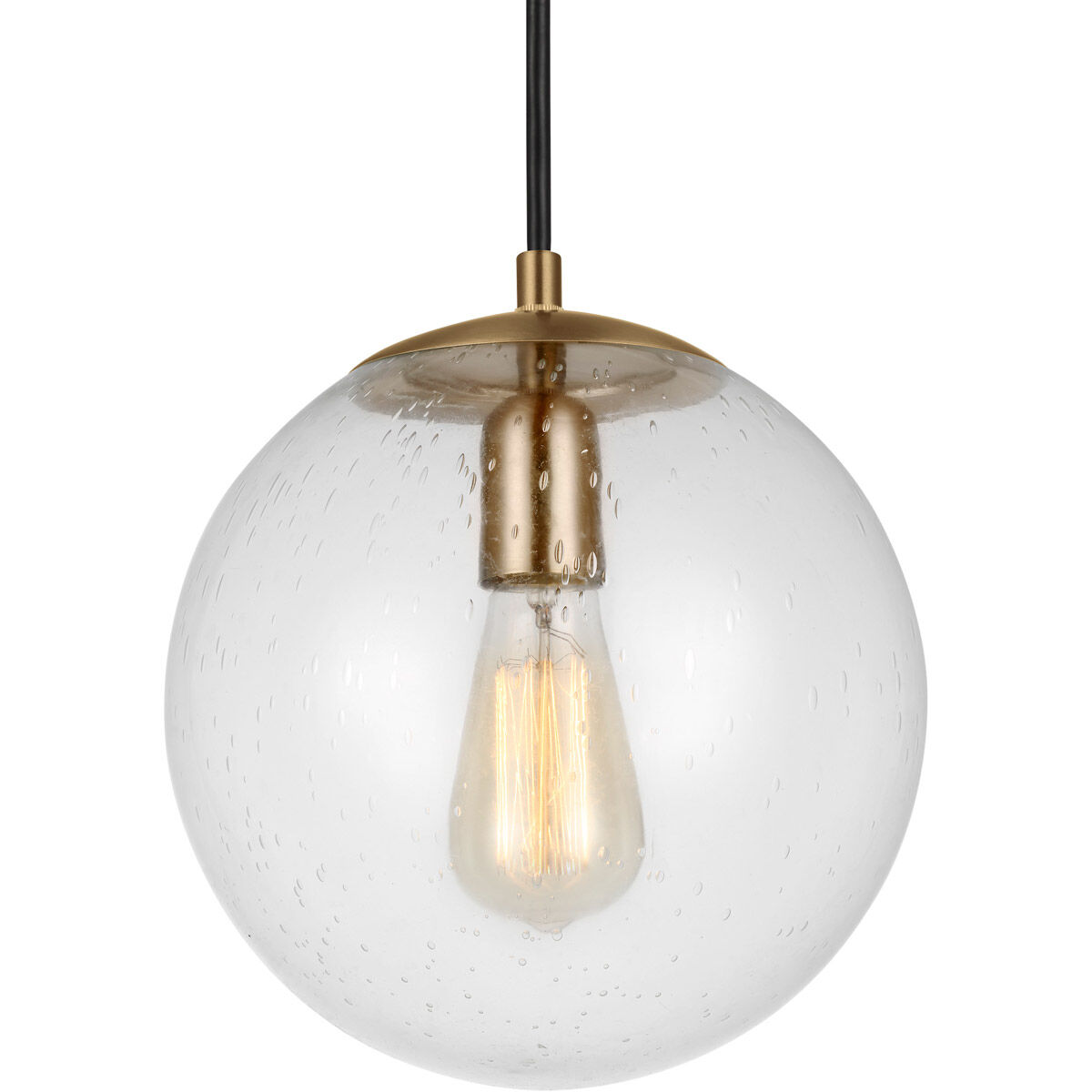 Abington 1 Light 10 inch Satin Brass Pendant Ceiling Light