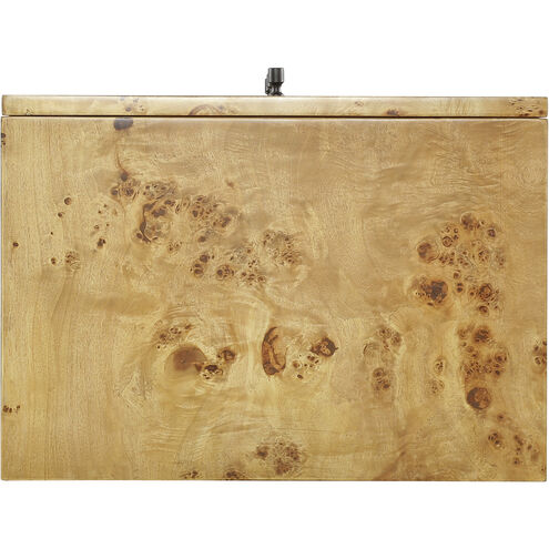 Bromo Natural Burl with Black Chest, Small