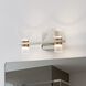 Blake LED 16.5 inch Polished Nickel and Champagne Gold Vanity Light Wall Light