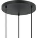 Seranna 3 Light 16.5 inch Matte Black Pendant Ceiling Light