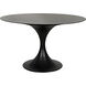 Herno 48 X 48 inch Matte Black Dining Table