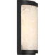 Great Outdoors Salt Creek LED 12.75 inch Coal Outdoor Wall Sconce