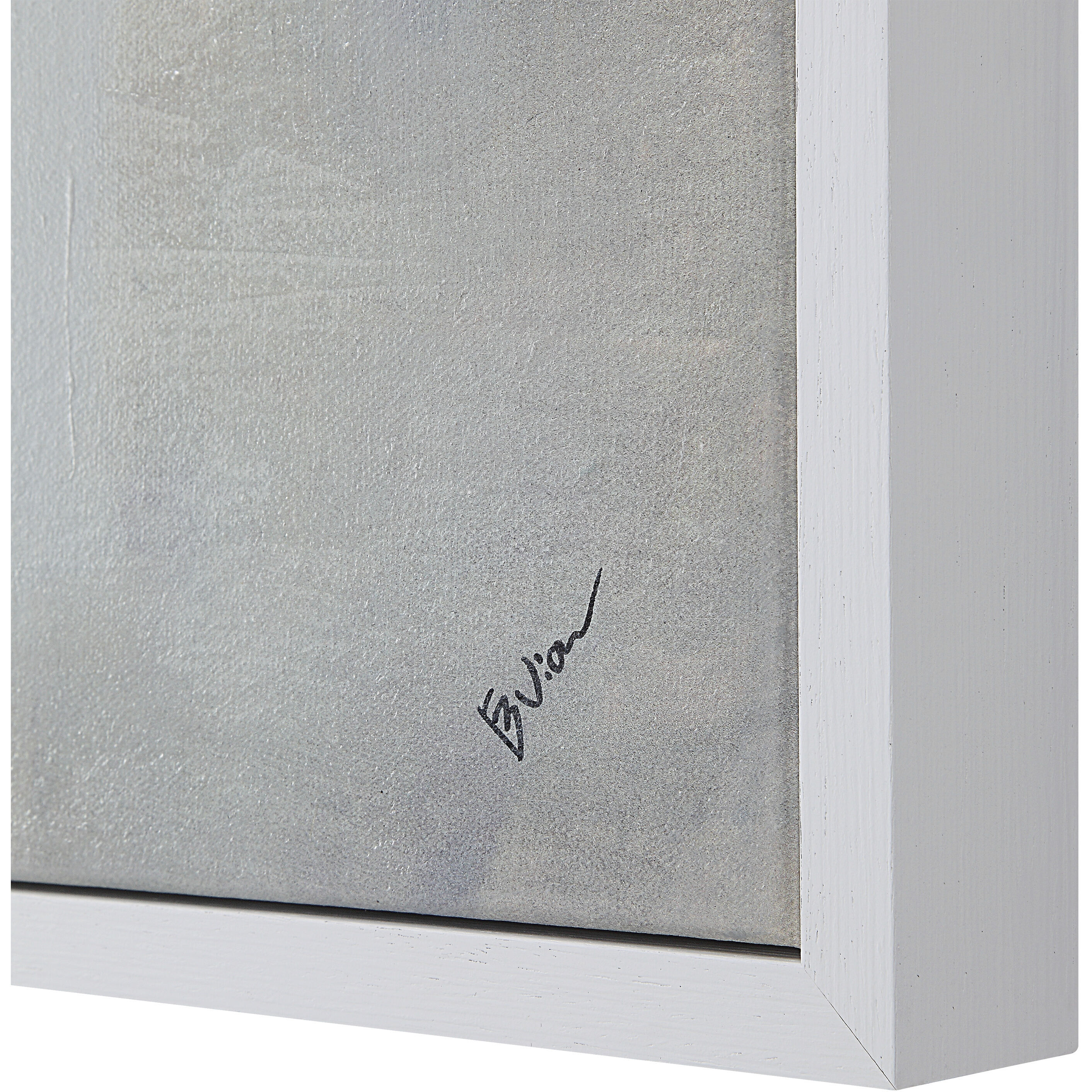 Palazzo White/Beige/Green Canvas Art