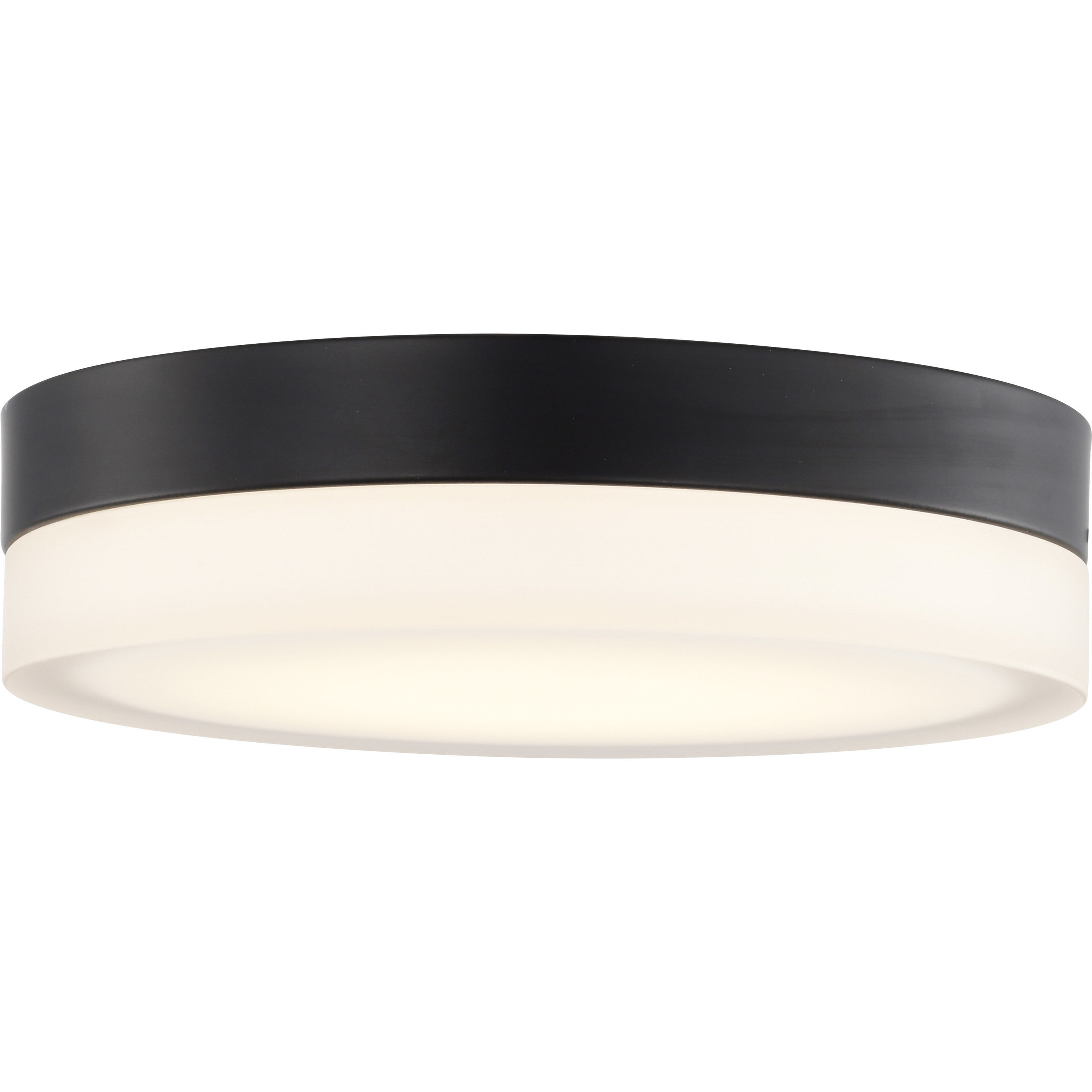 Pi LED 11 inch Black Flush Mount Ceiling Light