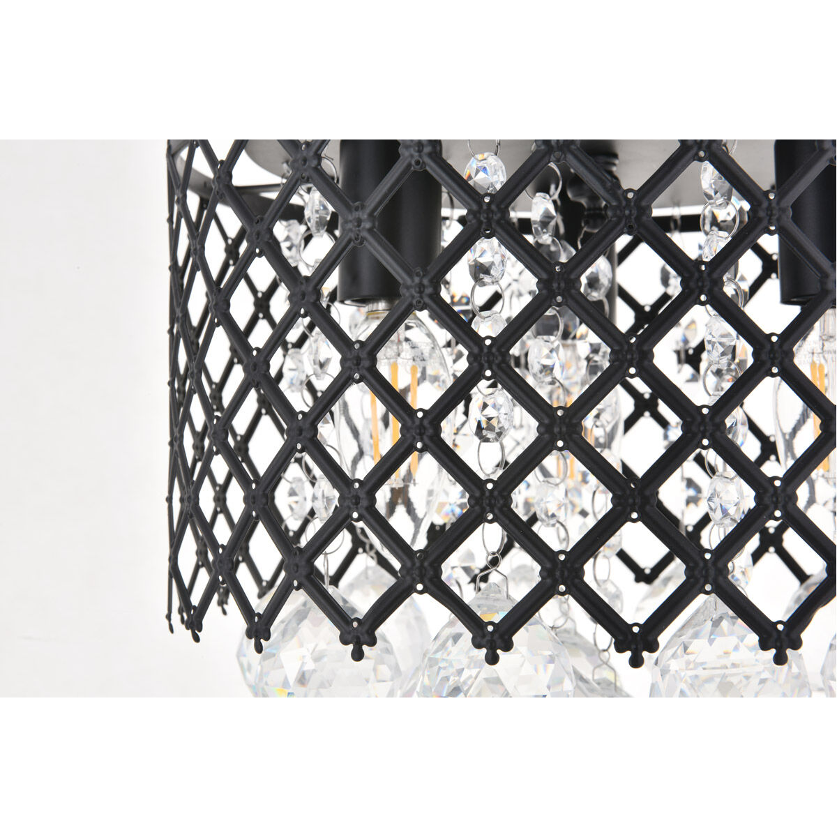 Tully 3 Light 10 inch Matte Black Flush Mount Ceiling Light