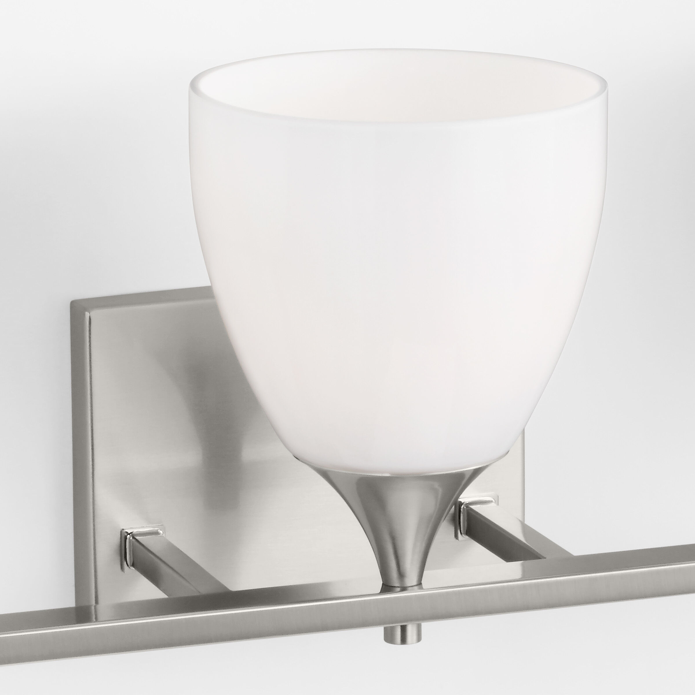 Drew & Jonathan Toffino 3 Light 26 inch Brushed Steel Wall Bath Fixture Wall Light