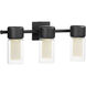 Dram LED 22 inch Black Bath Vanity Light Wall Light