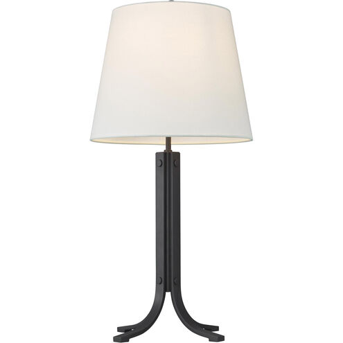 TOB by Thomas O'Brien Logan 29.88 inch 9 watt Aged Iron Table Lamp Portable Light