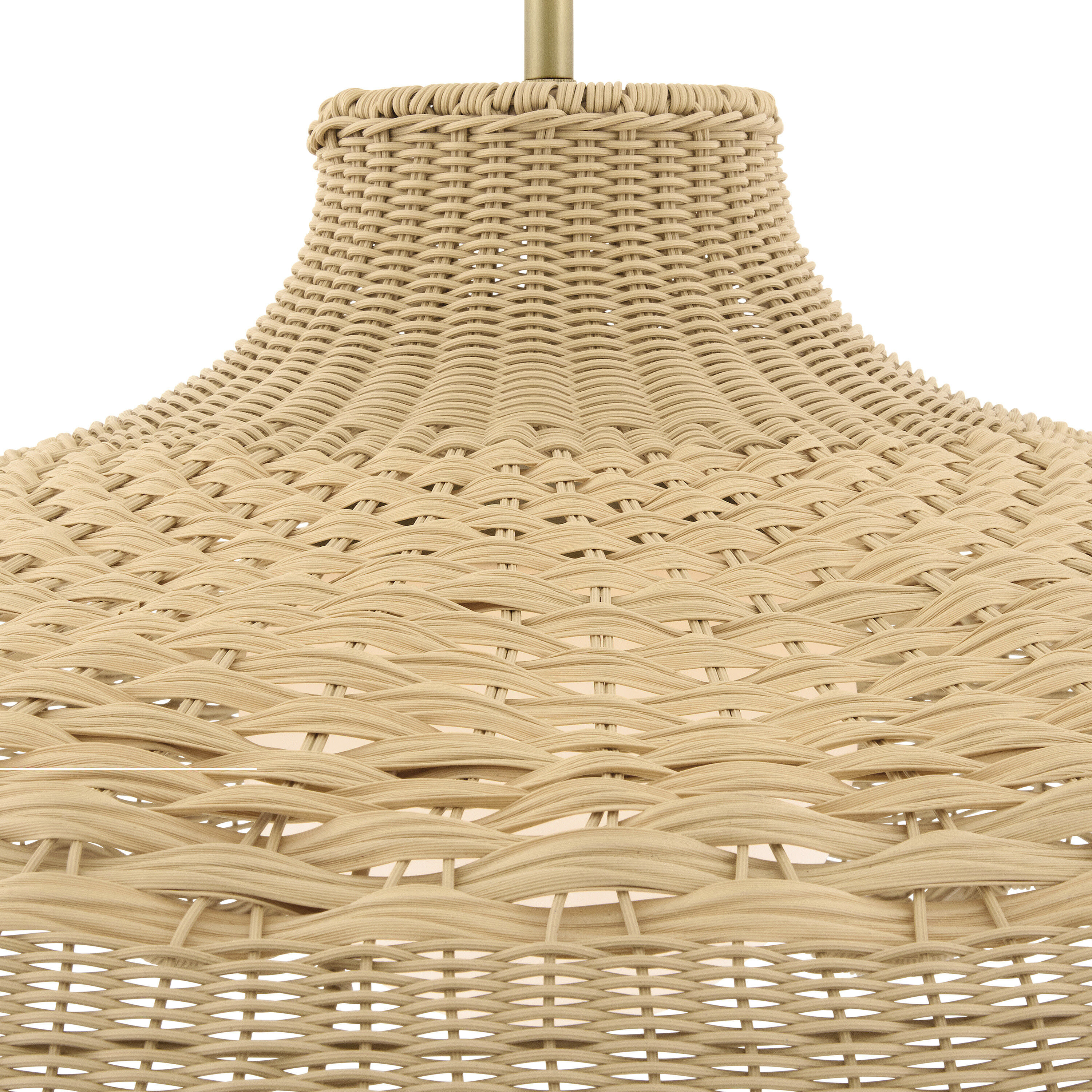 Open Air Paloma 3 Light 40 inch Lacquered Brass Outdoor Pendant