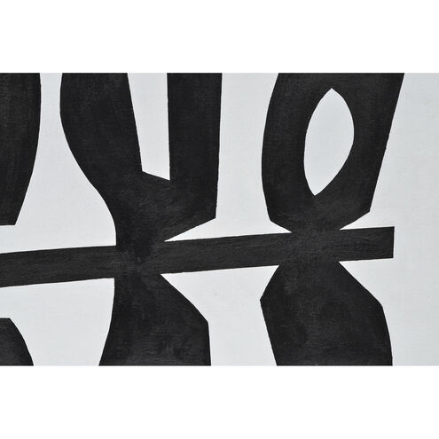 Rockwell Black/White Canvas Art, 2 Piece