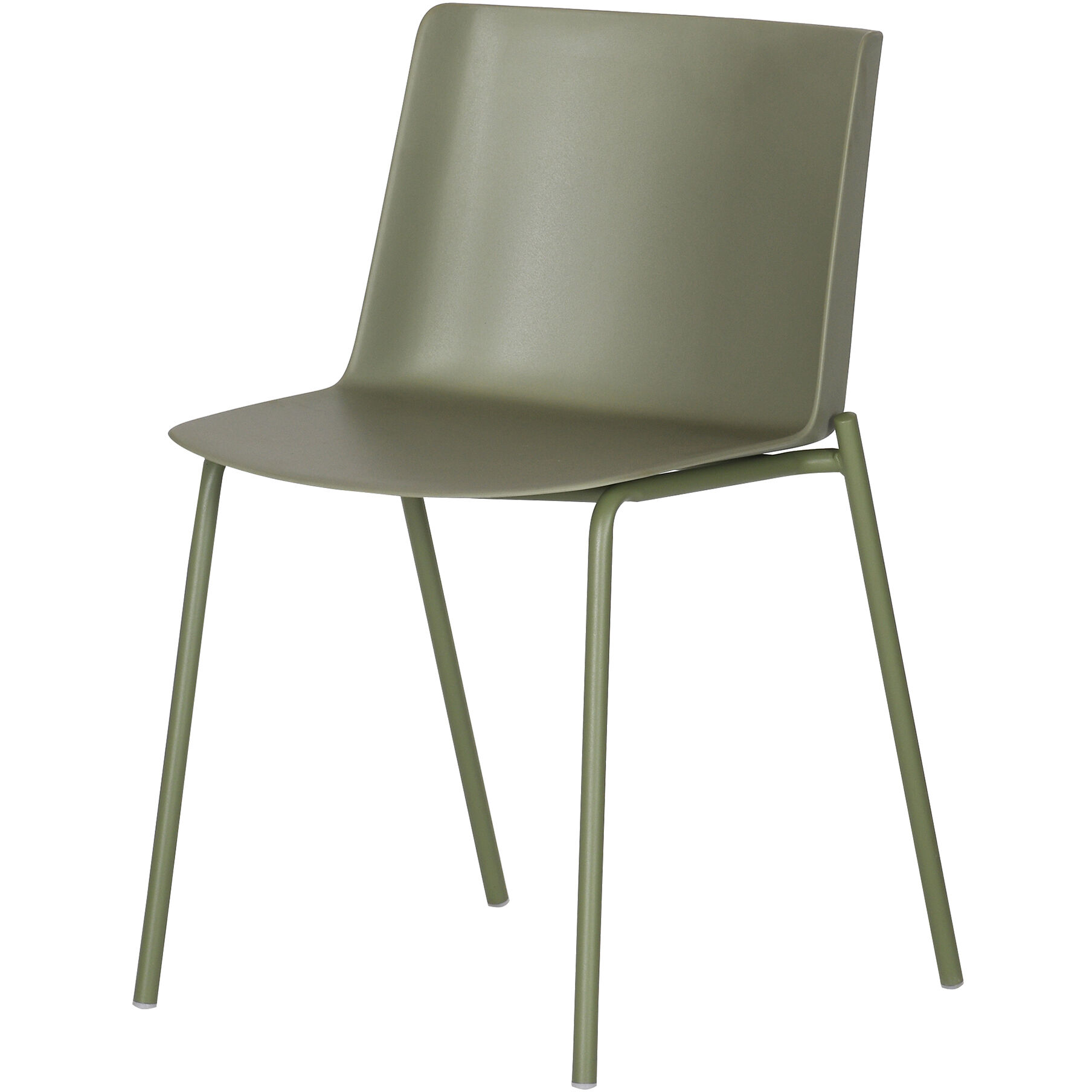 Silla Green Outdoor Dining Chair