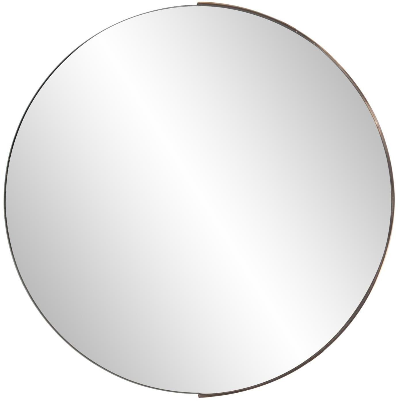 Dante 30 X 30 inch Polished Rose Gold Wall Mirror