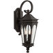 Inman Park 3 Light 27 inch Oiled Bronze Outdoor Wall Lantern