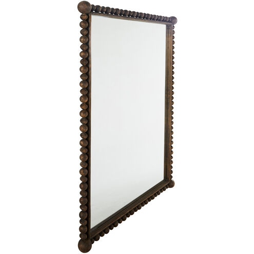 Beau 58 X 41.5 inch Antique Brown Mirror