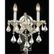 Maria Theresa 2 Light 12 inch Golden Teak Wall Sconce Wall Light in Royal Cut