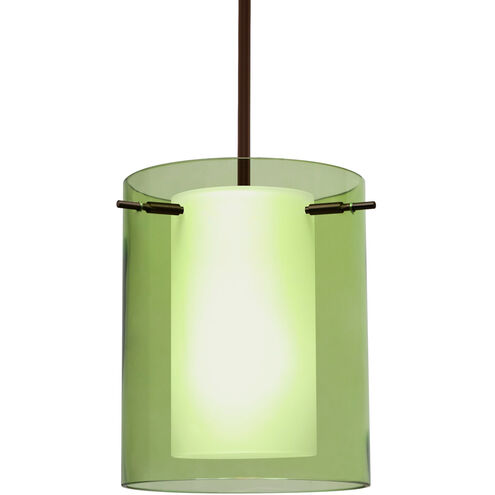 Pahu 8 LED Bronze Stem Pendant Ceiling Light