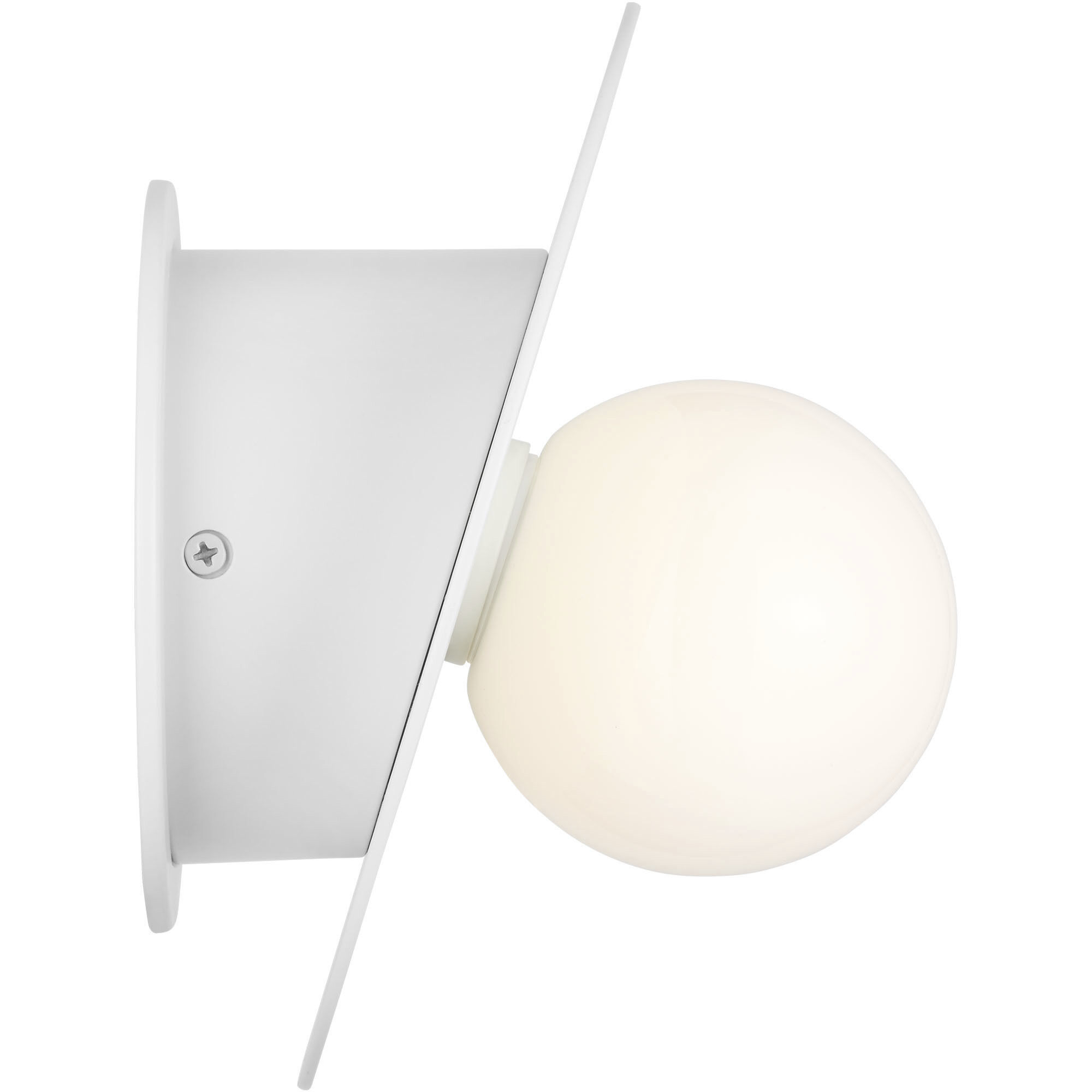 Kelly by Kelly Wearstler Nodes Sconce Wall Light in Matte White