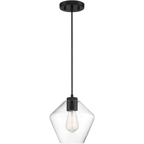 MP 1 Light 9 inch Coal Mini Pendant Ceiling Light