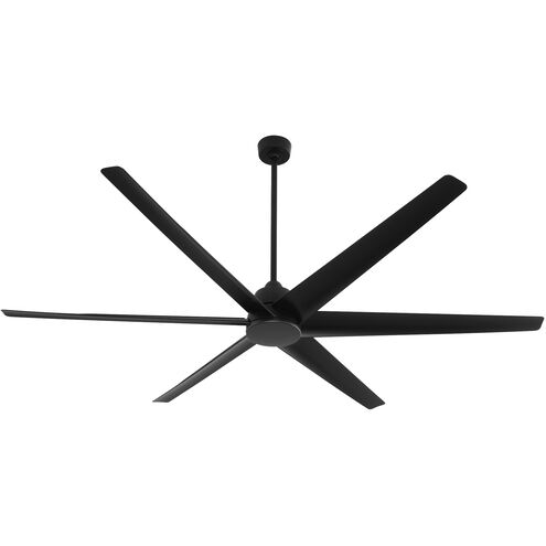 Spree 84 inch Matte Black Patio Fan