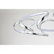 Canada LED 28 inch Chrome Chandelier Ceiling Light