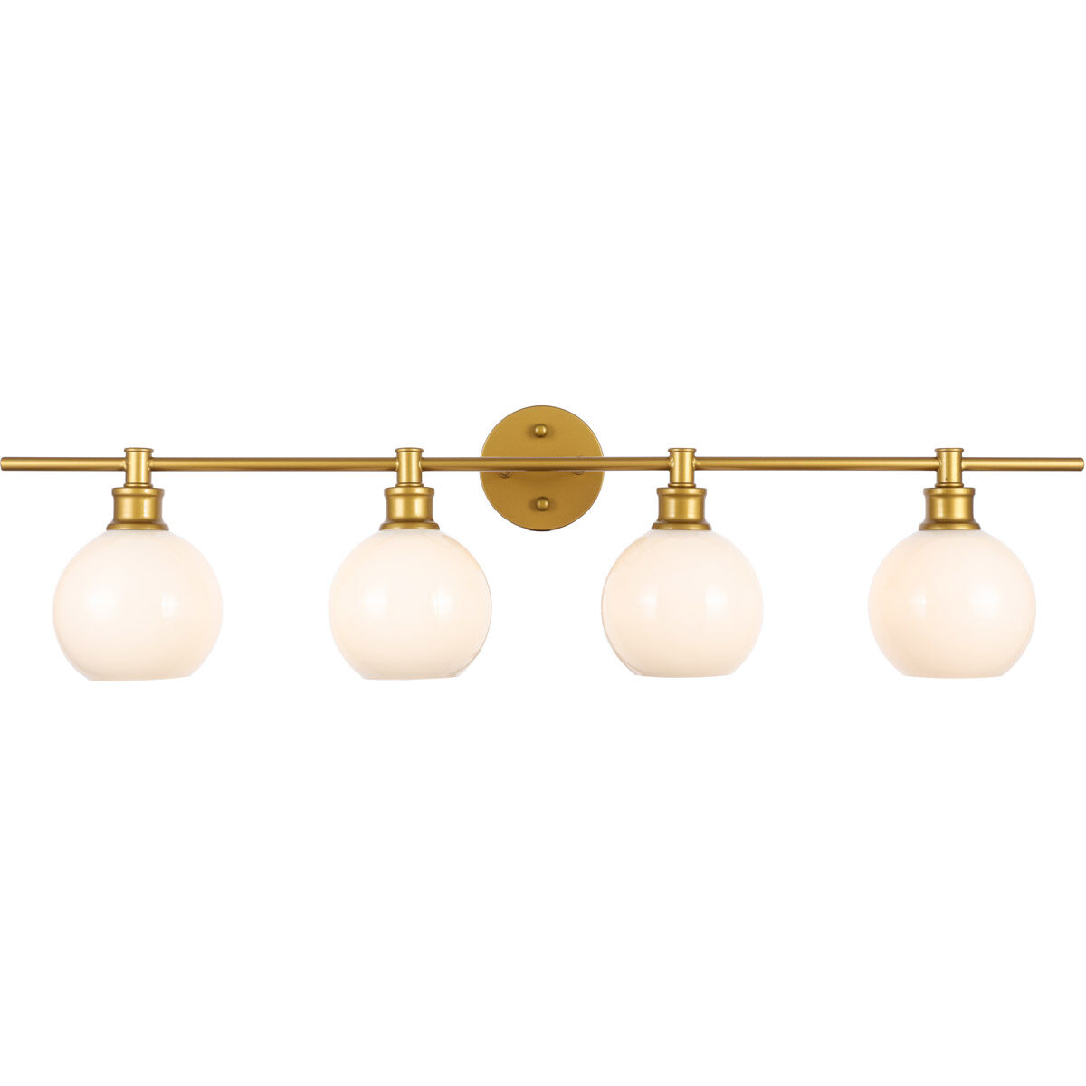 Syracuse 4 Light 38 inch Brass Wall sconce Wall Light