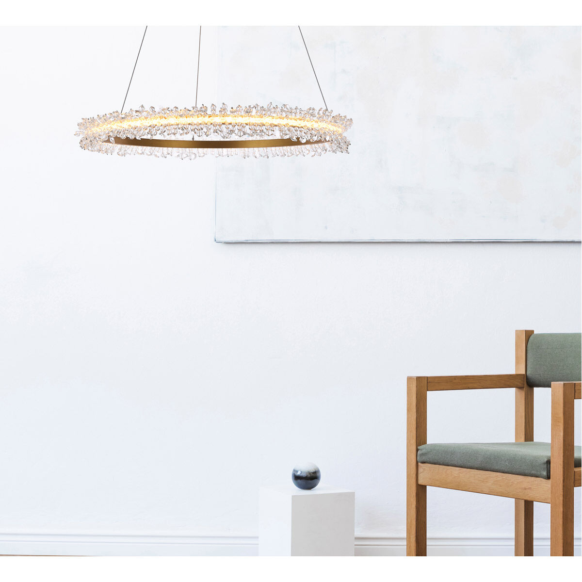 Laurel 26 inch Gold Pendant Ceiling Light