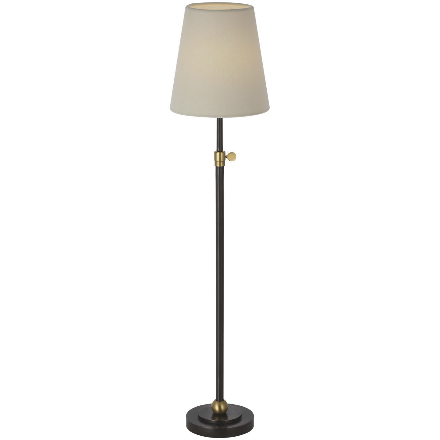 Thomas O'Brien Bryant 24.5 inch 1.6 watt Bronze and Hand-Rubbed Antique Brass Adjustable Cordless Table Lamp Portable Light