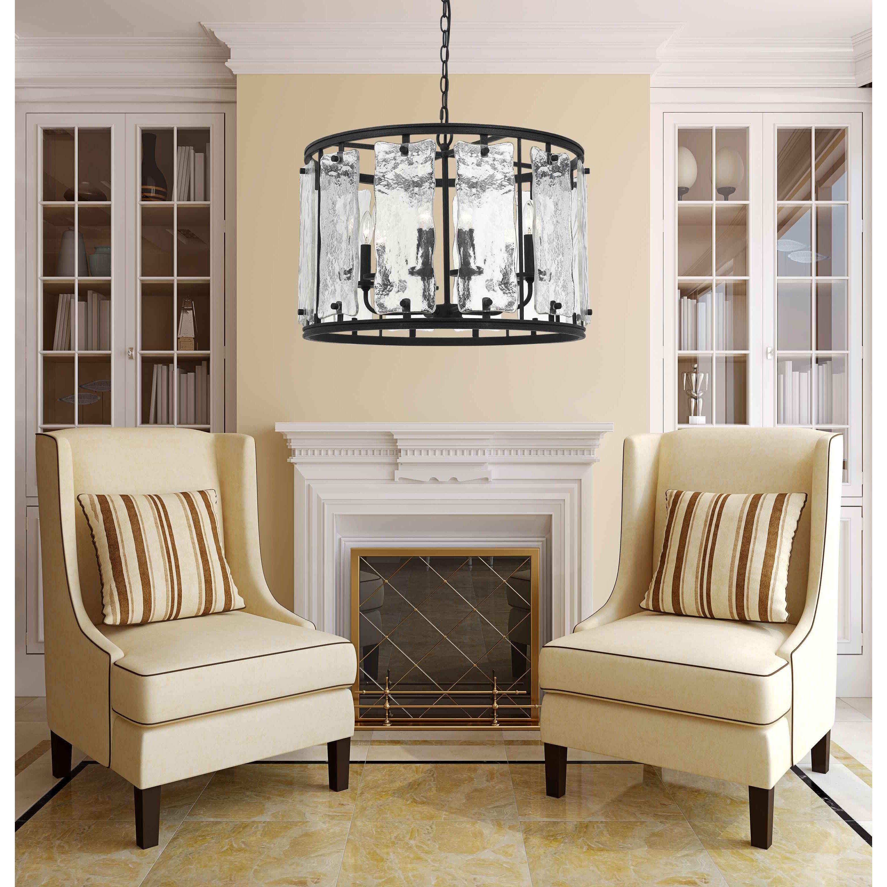 Everette 6 Light 24 inch Blacksmith Chandelier Ceiling Light