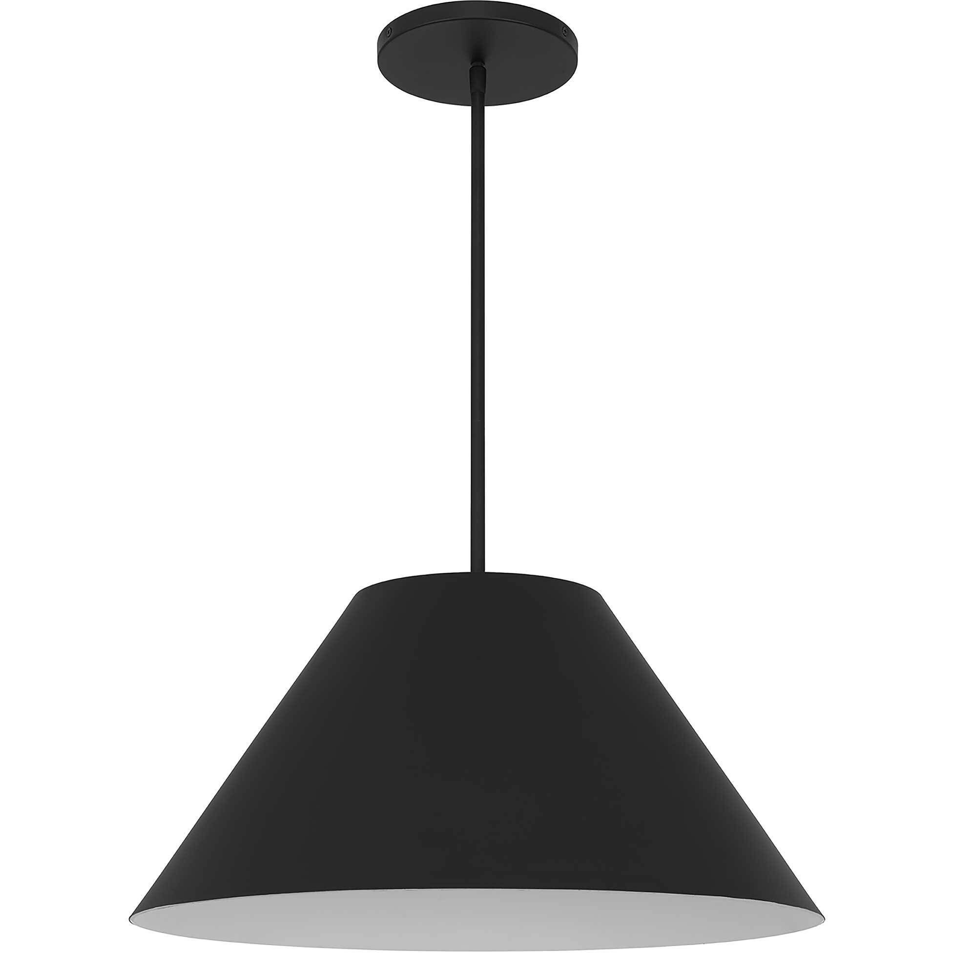 Jaz LED 21.88 inch Sand Black Outdoor Pendant